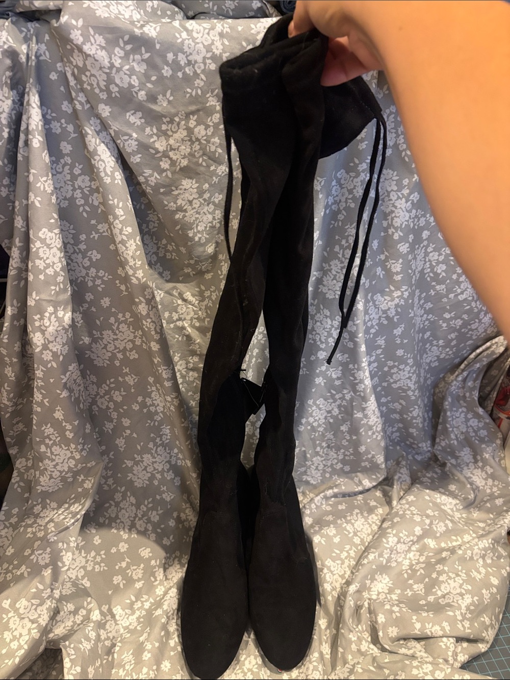 Knee high boots